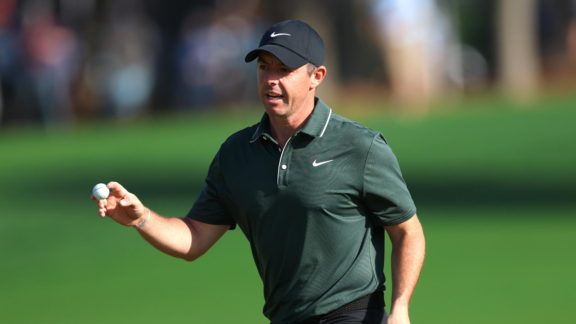 Rory McIlroy birdies his first hole at the PGA Championship