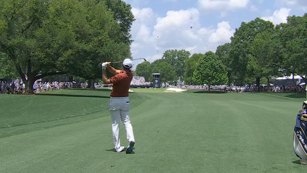 Scottie Scheffler finishes Round 1 of PGA Championship with a birdie