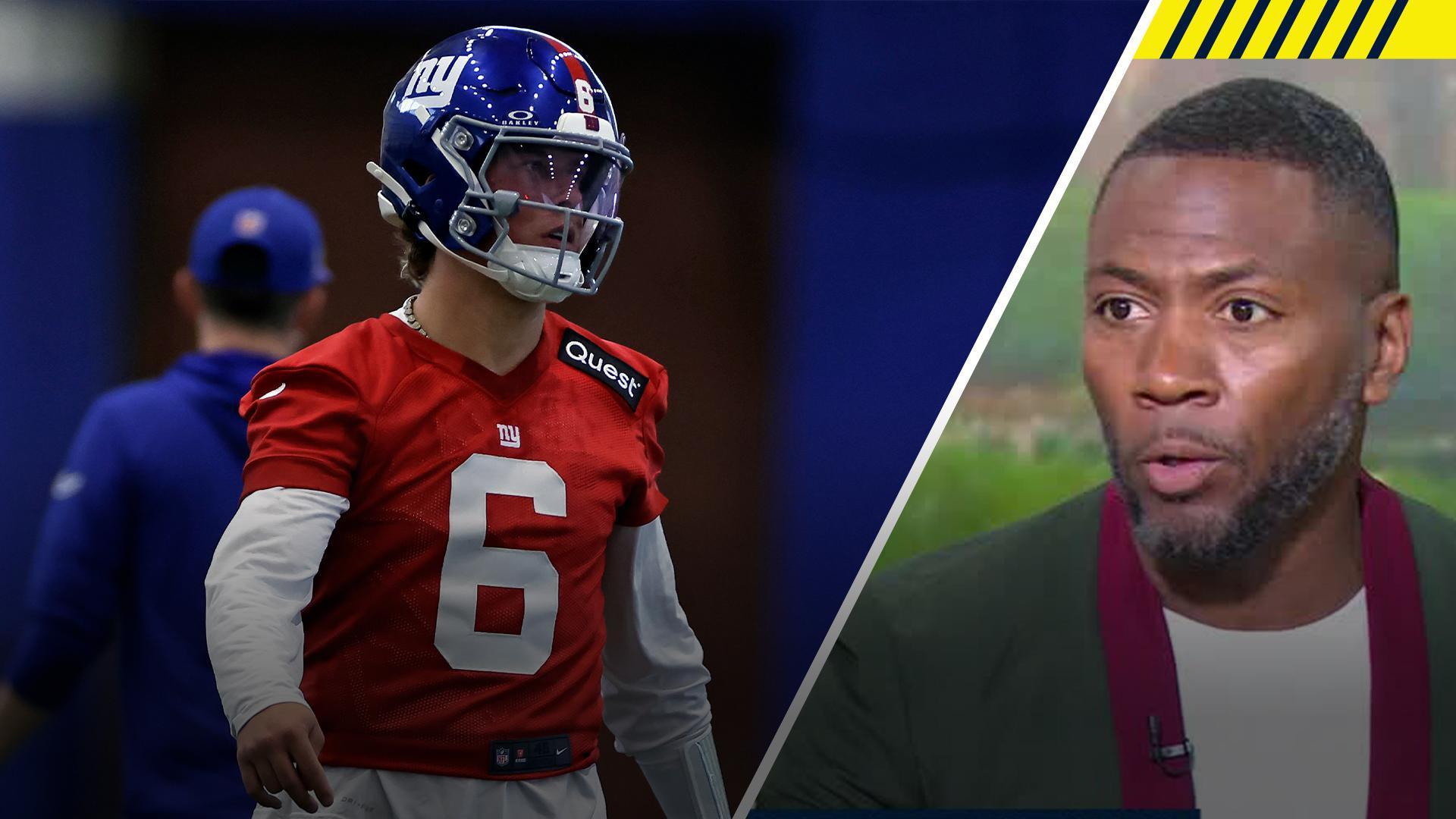 How should the Giants handle Russell Wilson, Jaxson Dart?