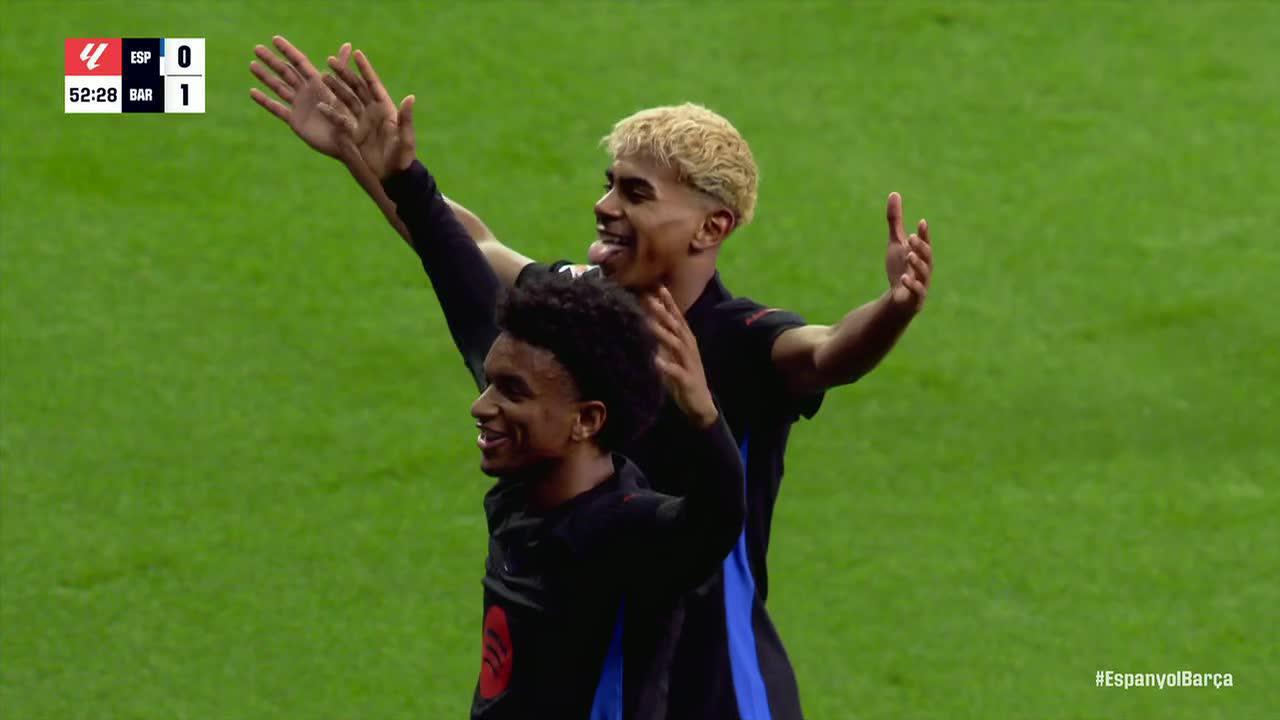 Lamine Yamal with a Spectacular Goal