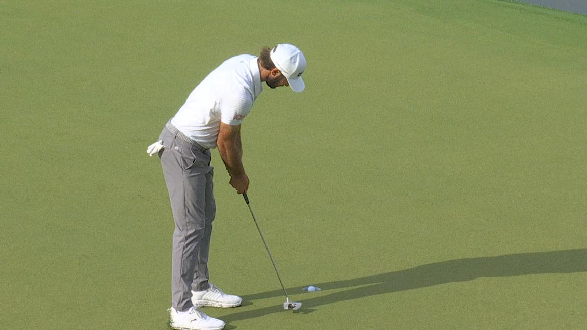 Max Homa's terrific drive sets up an eagle