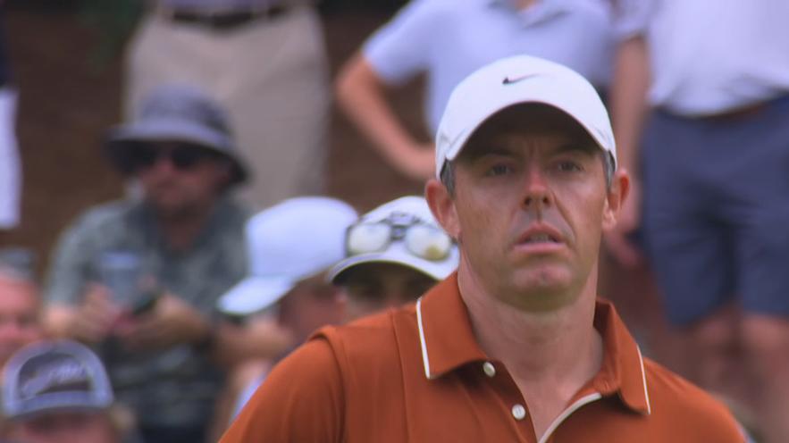 Rory's birdie brings him back to even
