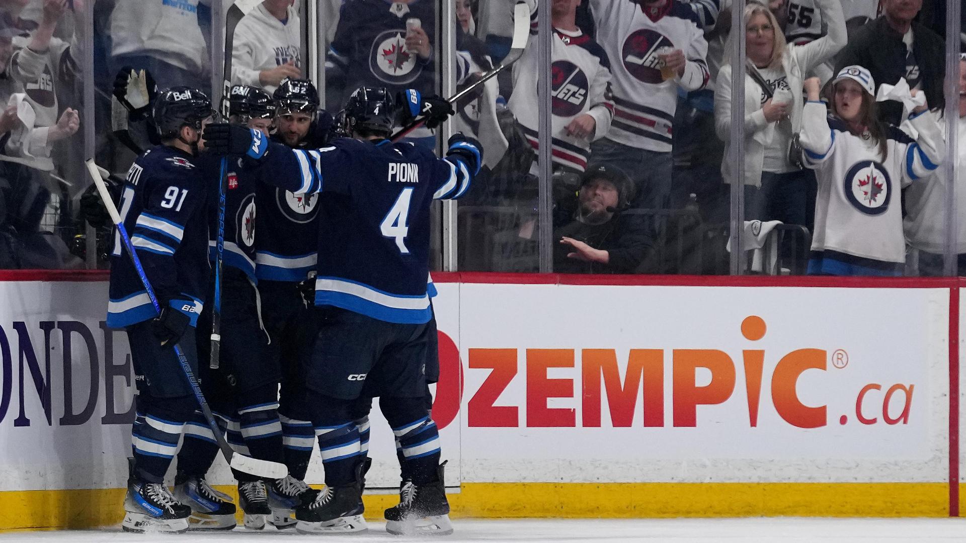 Jets go up 3-0 on Vladislav Namestnikov's power-play goal