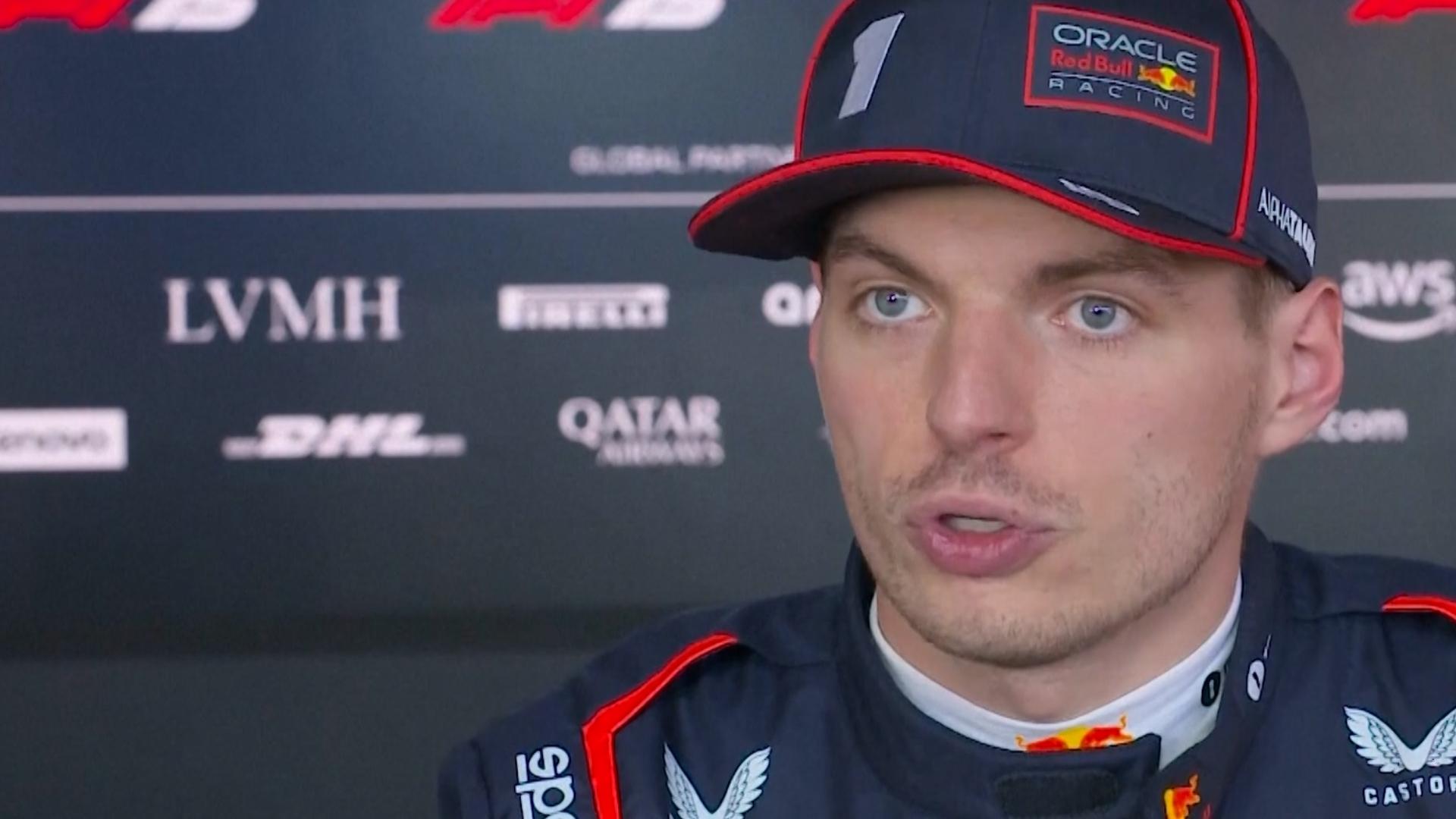 Verstappen reflects on 'promising' Imola qualifying with Red Bull