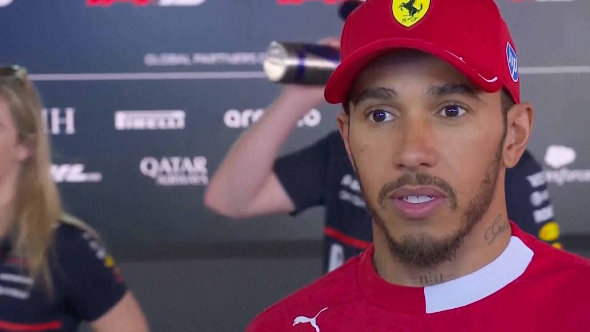 Hamilton: More to come from Ferrari after positive Emilia-Romagna GP
