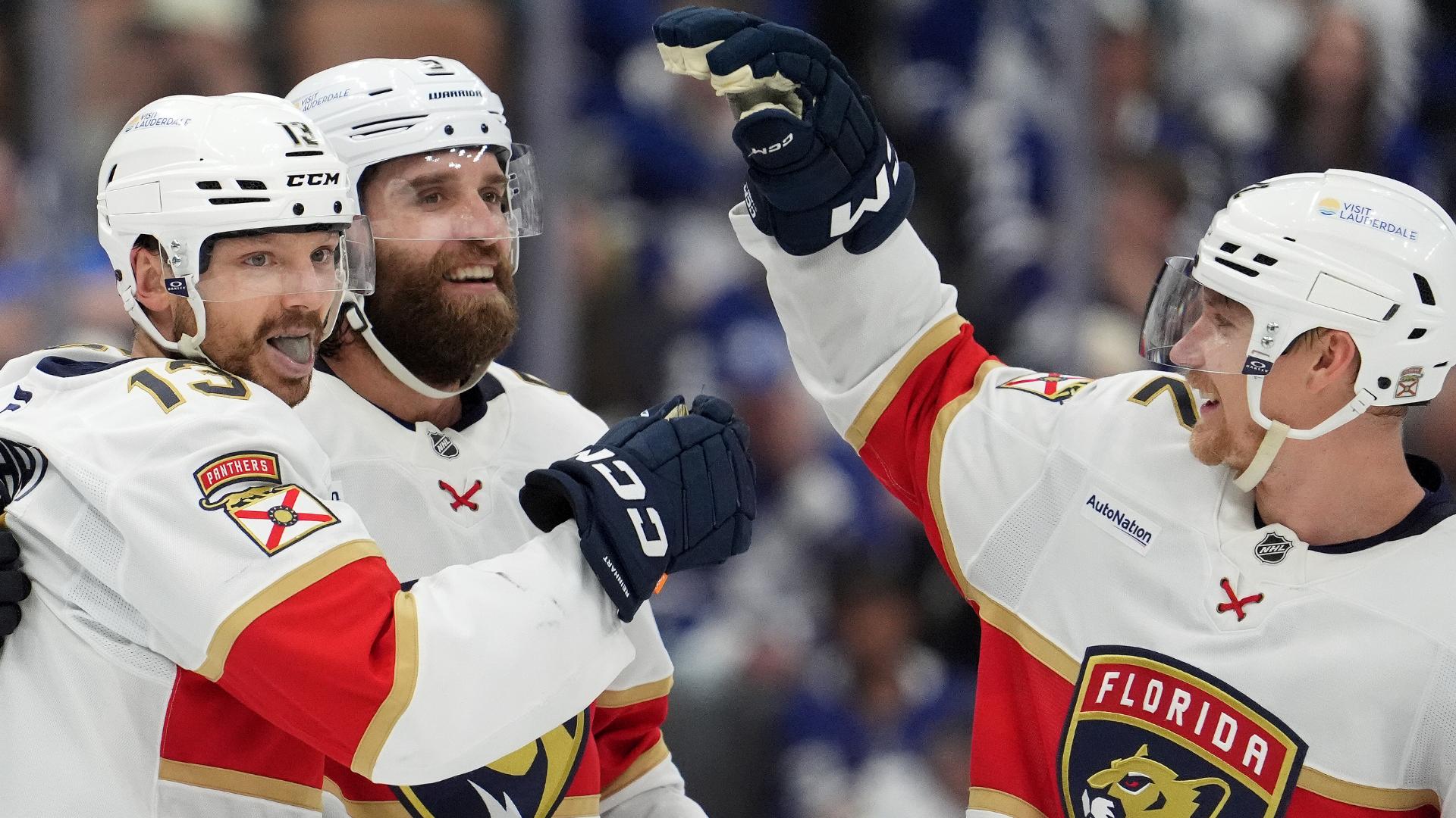 Panthers throttle Maple Leafs in Game 7 to advance to ECF