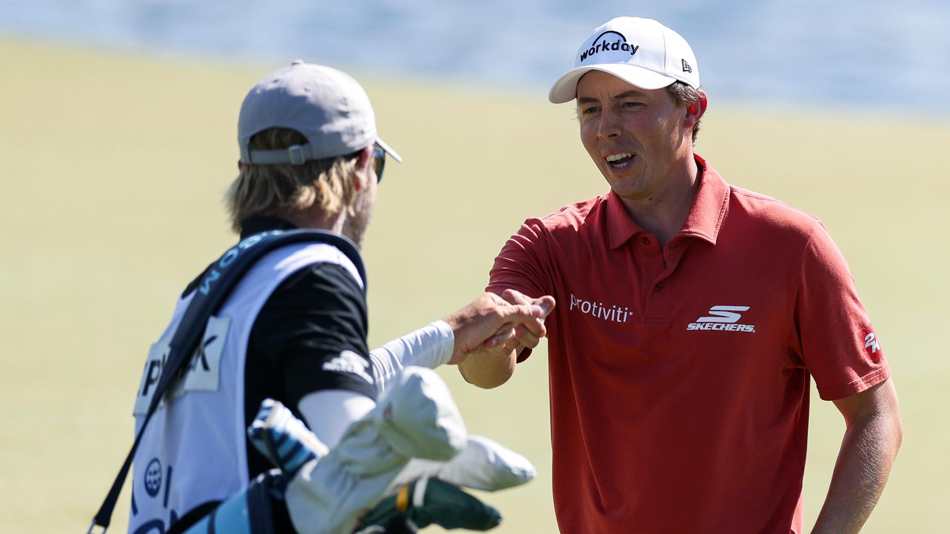 Matt Fitzpatrick chips in for eagle