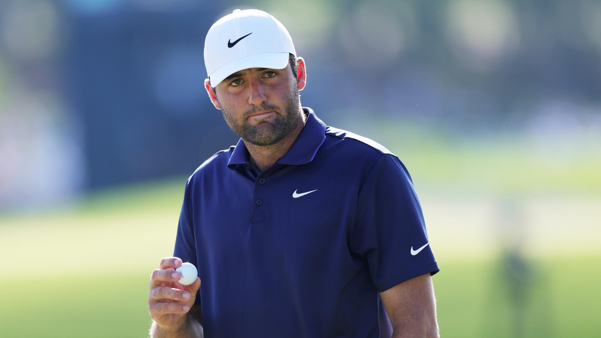 Scottie Scheffler pads lead with birdie putt
