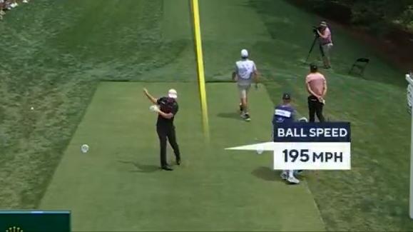 Wyndham Clark chucks driver after errant tee shot