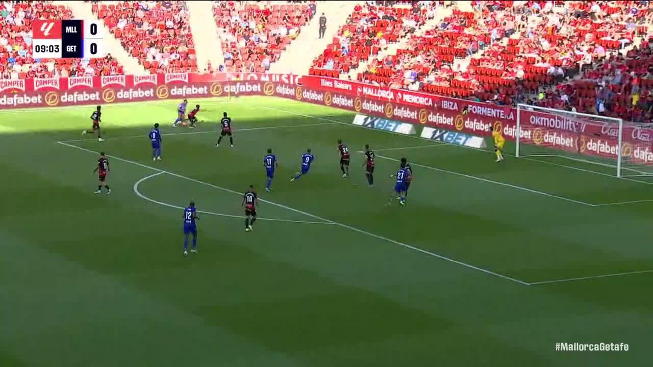 Dominik Greif makes a great save