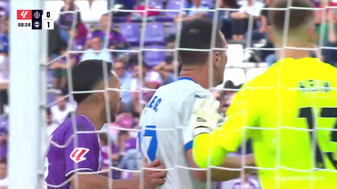 Karl Hein makes a great save