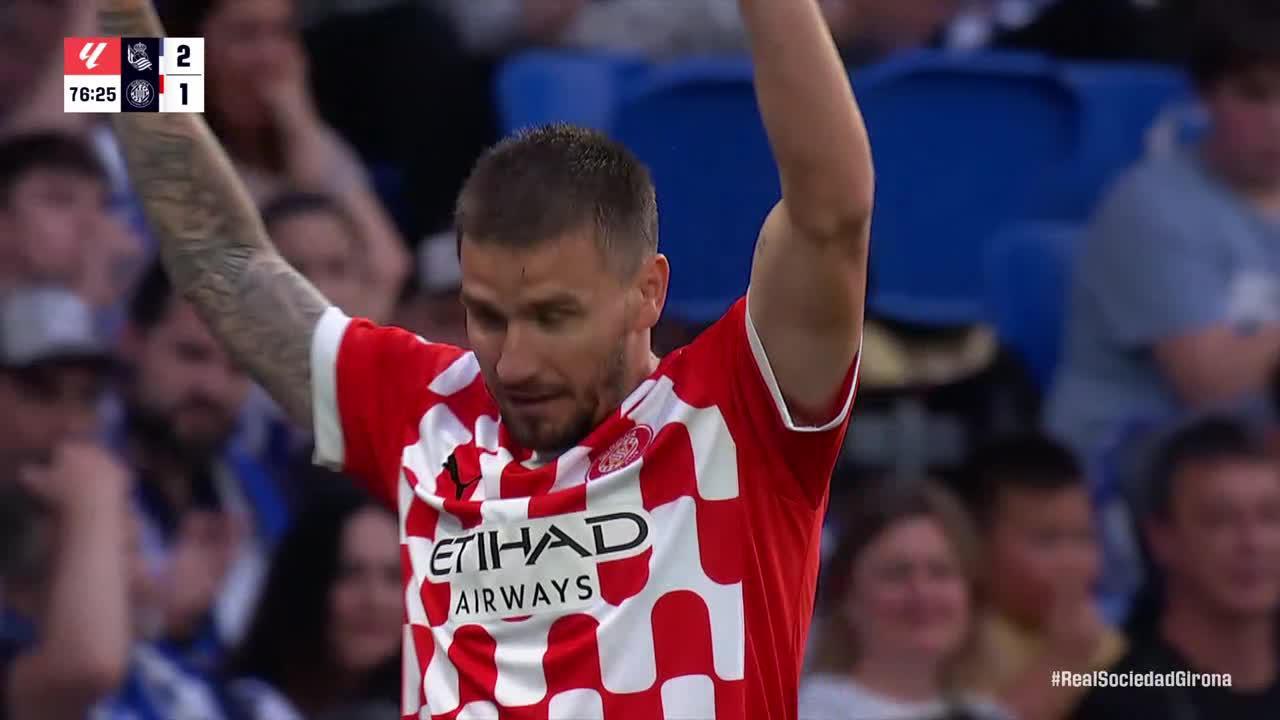 Portu gets on the scoresheet for Girona