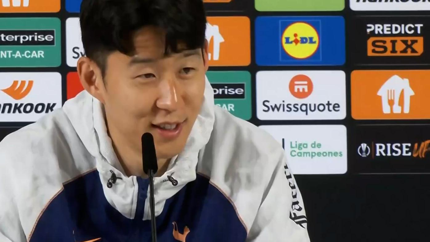 Does Son consider the Europa League now or never for a Spurs trophy?