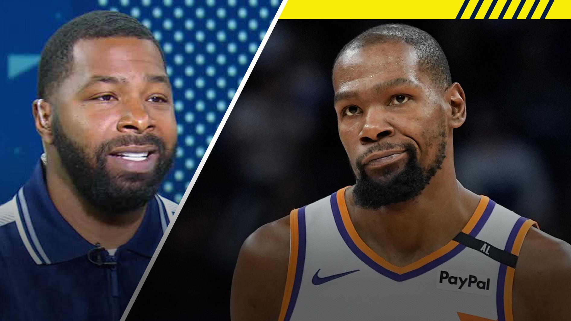 Why the idea of KD to the 76ers annoys Marcus Morris Sr.
