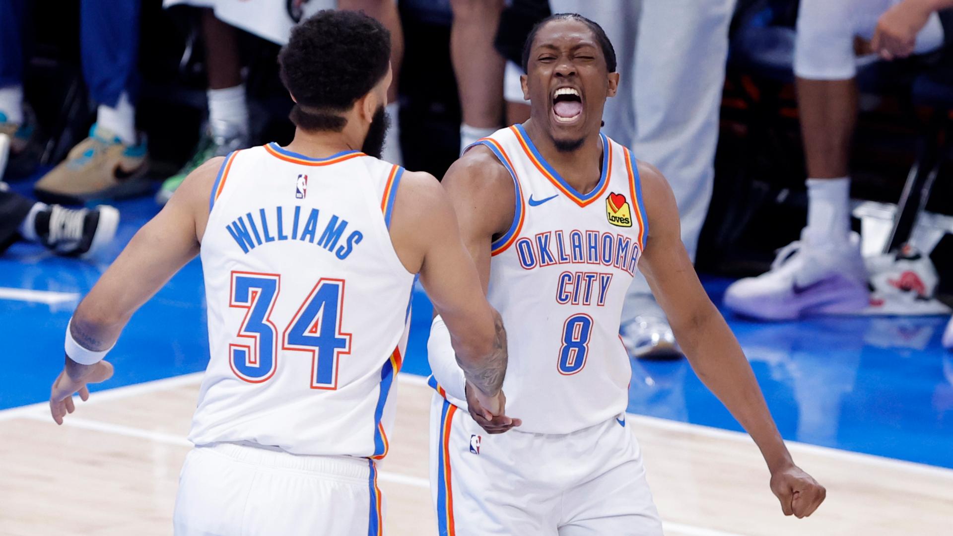 OKC overpowers Wolves in second half to take Game 1