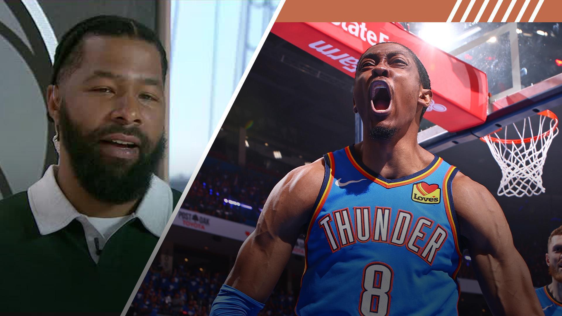 Markieff Morris crashes 'First Take,' shocks Stephen A. with OKC pick
