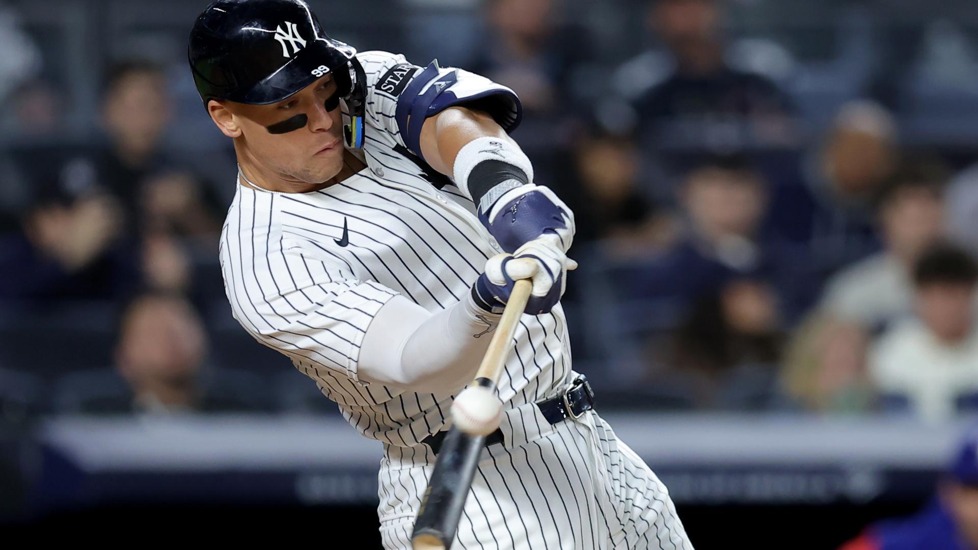 Aaron Judge hits the shortest HR of his career