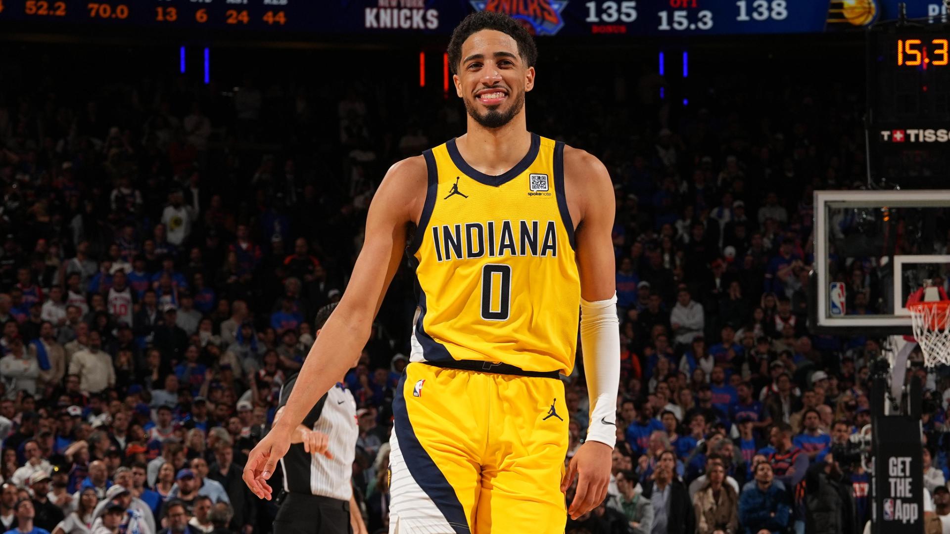 Haliburton scores 31 points to lead Pacers to Game 1 win

