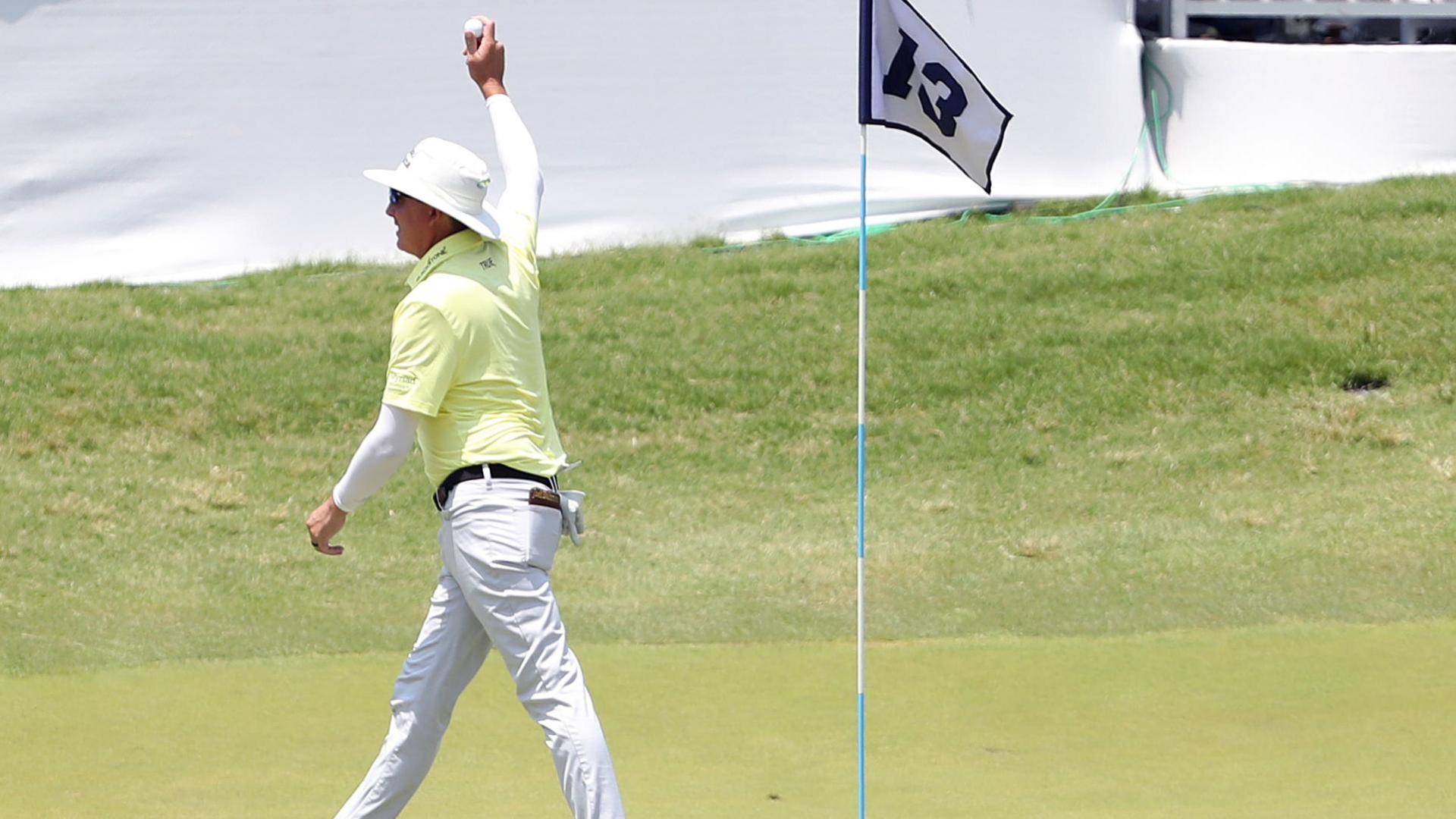Joel Dahmen records his first career ace at Charles Schwab Challenge