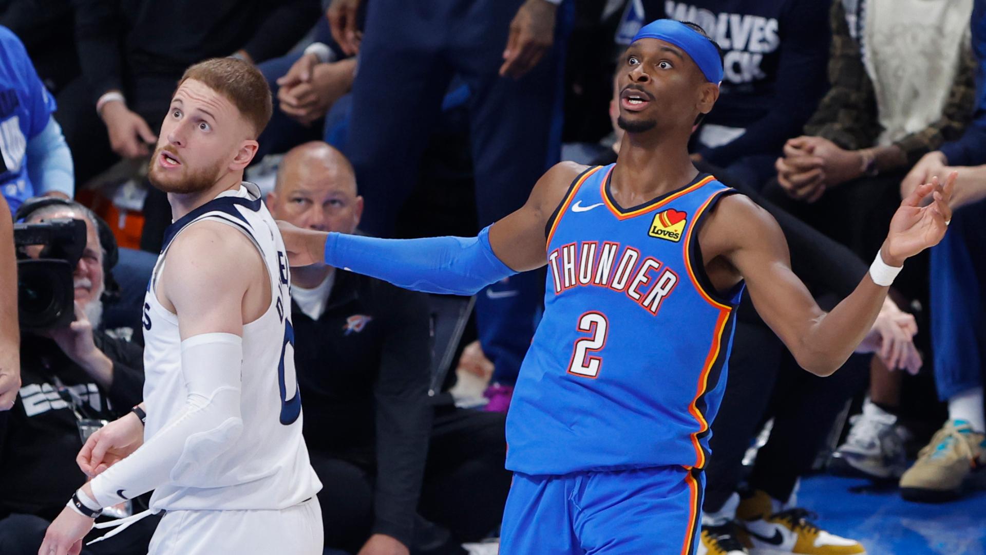 OKC overwhelms Timberwolves for 2-0 series lead