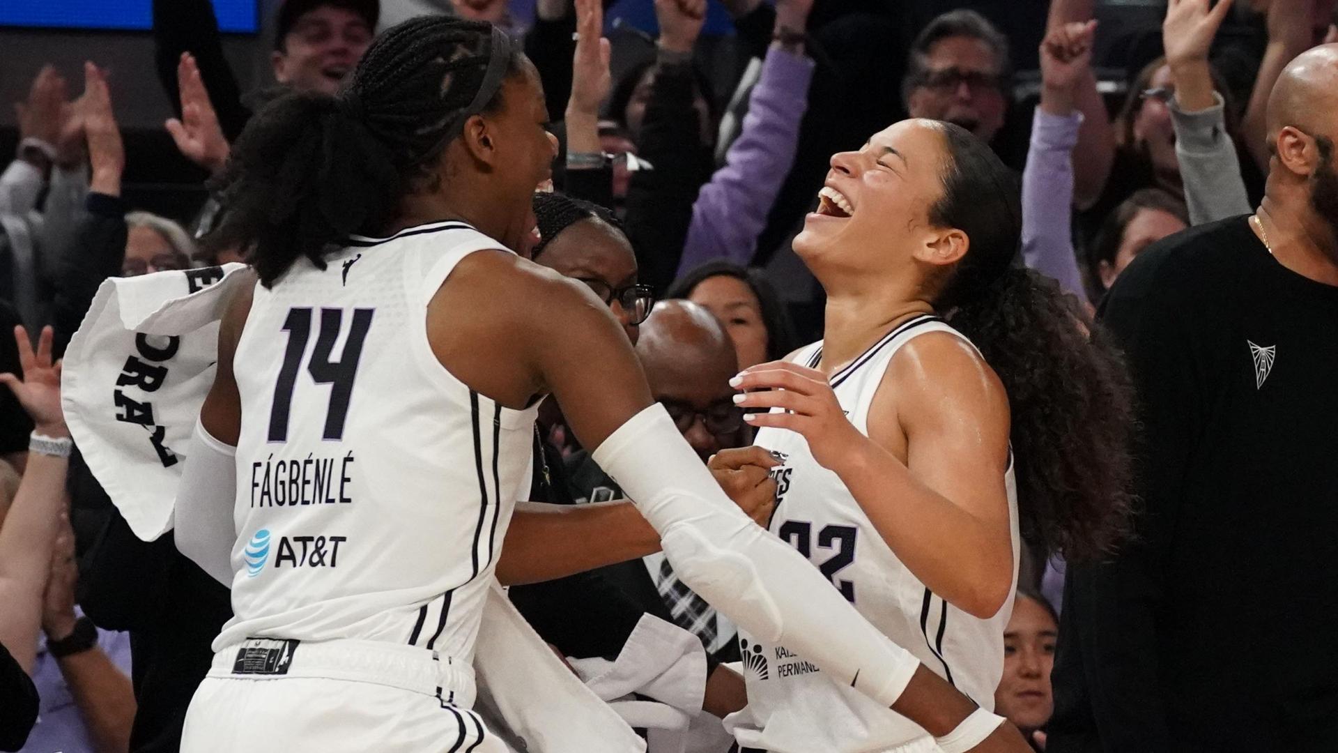 Valkyries get 1st win in franchise history