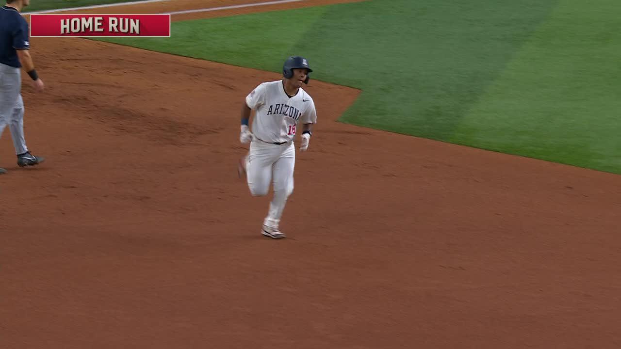 Arizona hits both foul poles on back-to-back jacks