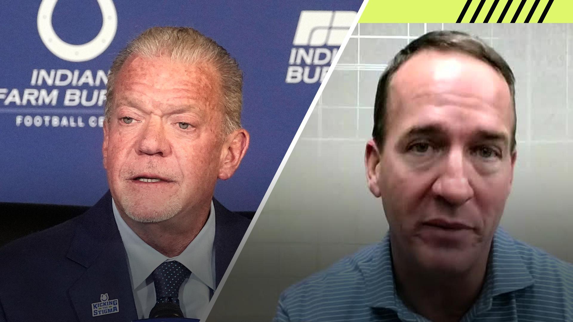 Peyton Manning remembers Jim Irsay