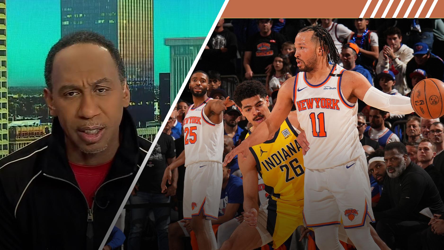 Stephen A: Knicks' season is on the line in Game 2