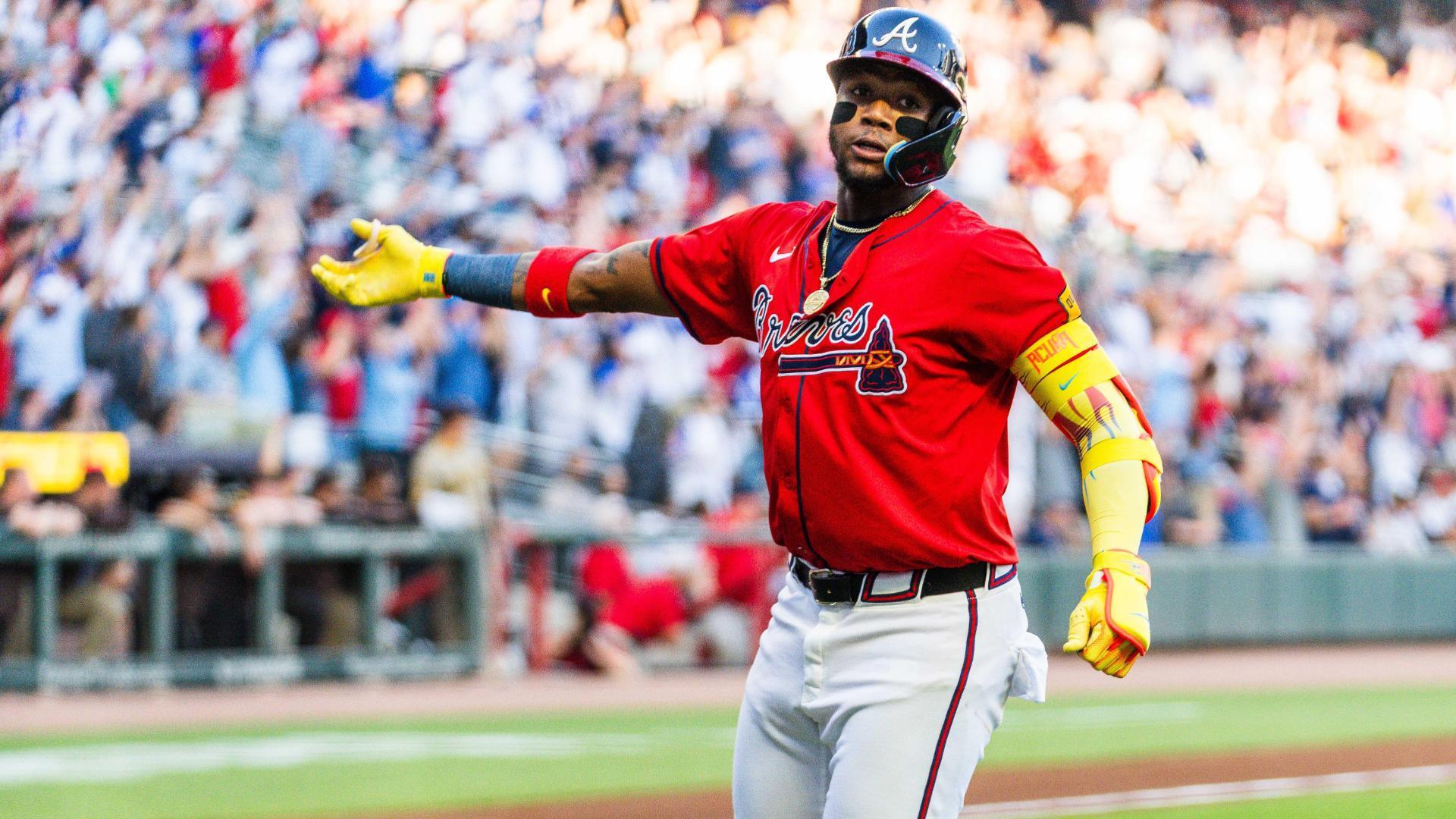 Ronald Acuña Jr. channels Ja Morant with celebration after 467-foot HR