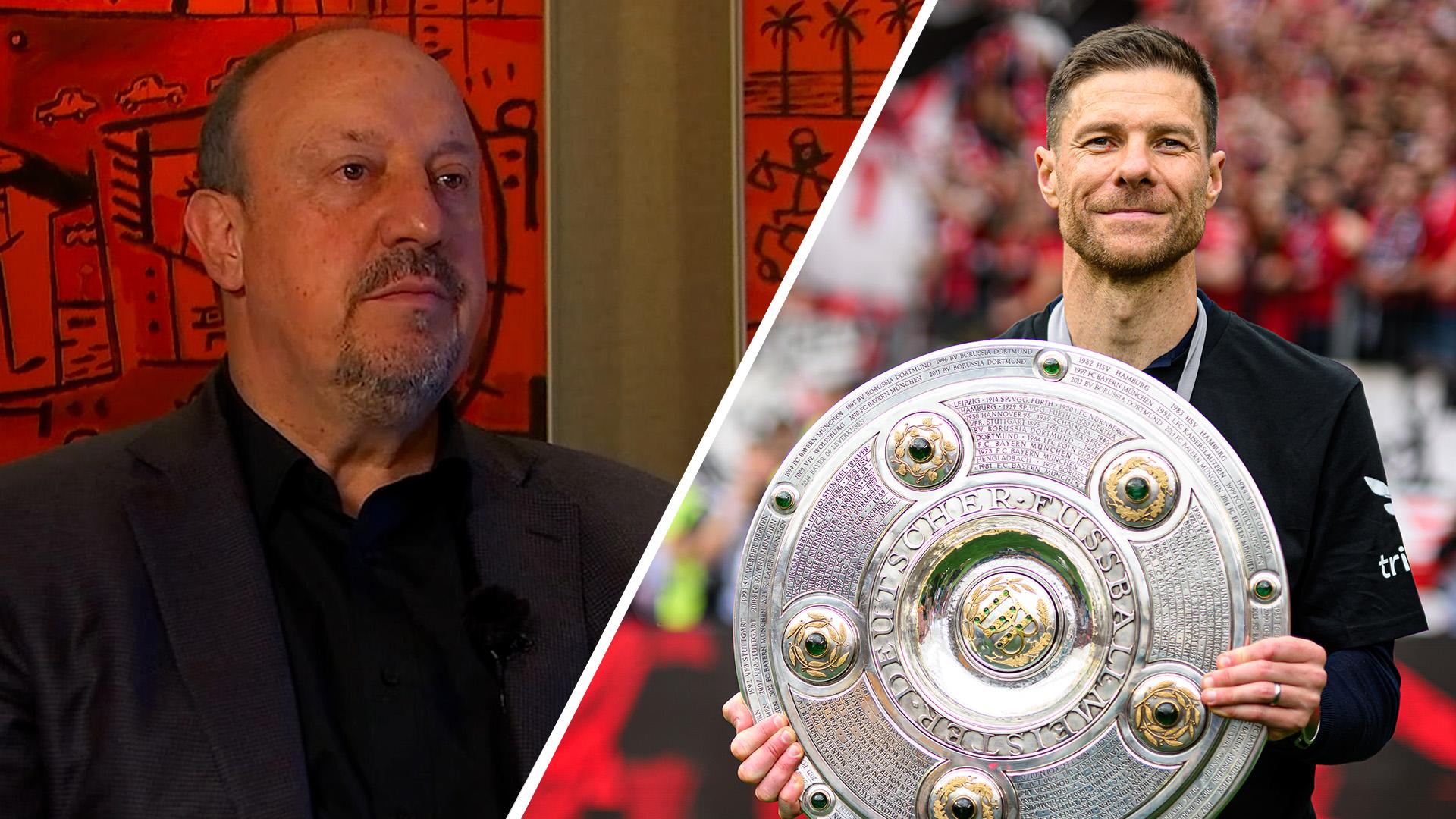 Rafa Benítez offers words of advice to Xabi Alonso ahead of Madrid move