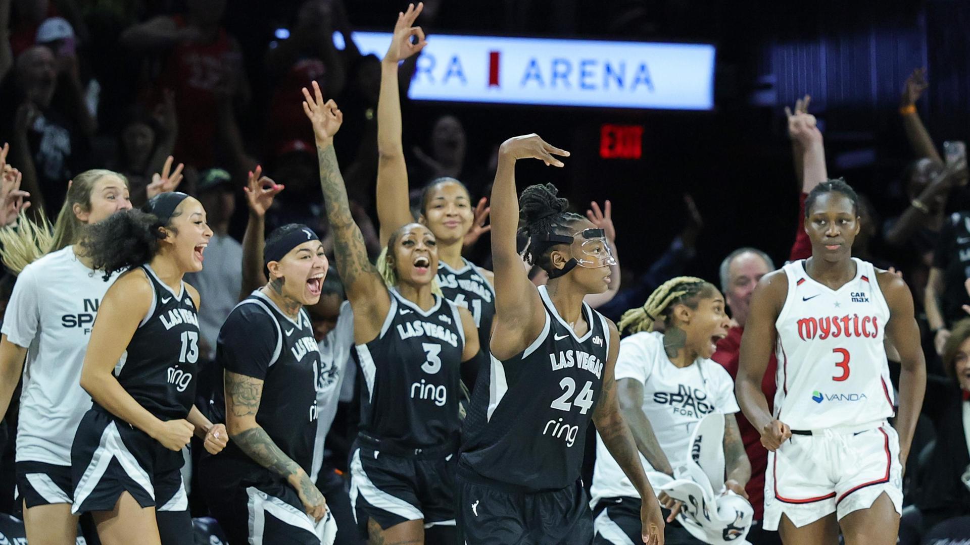 Jewell Loyd helps Aces complete comeback win with go-ahead 3