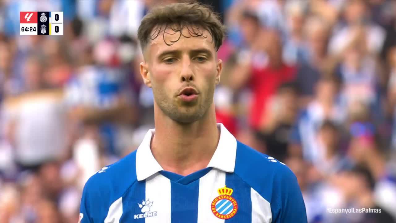 Javier Puado slots home Penalty Goals vs. Las Palmas