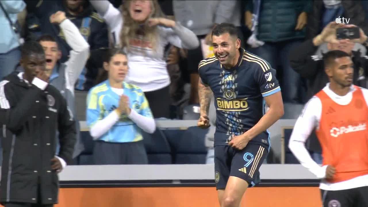 Thai Baribo scores again to make it 3-1 Philly