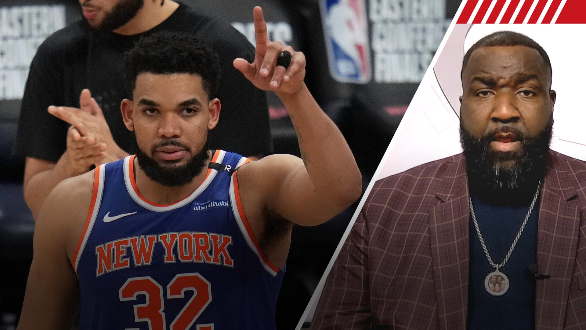 Perkins: 'Karl-Anthony Towns became a Knick' in Game 3
