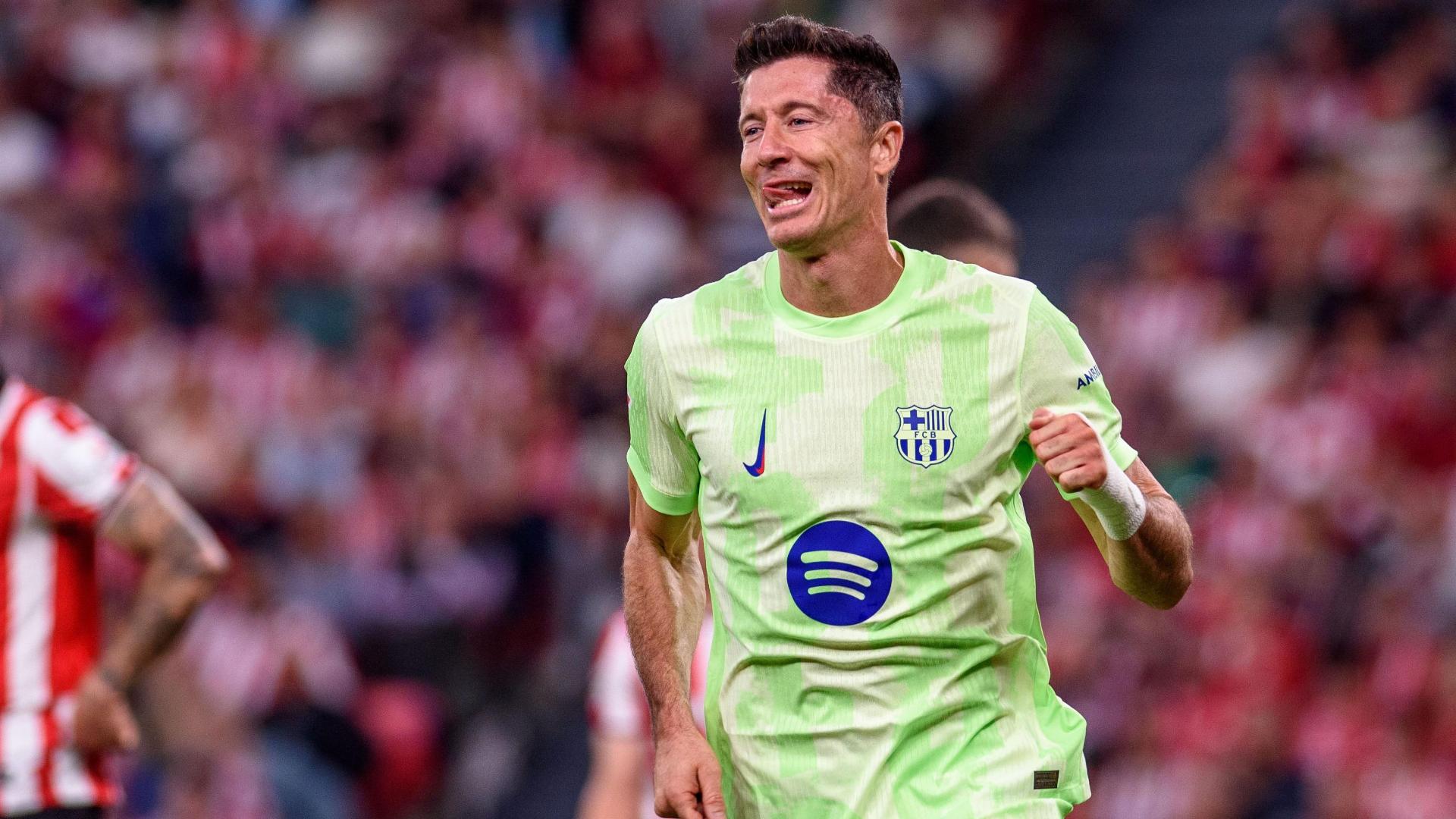 Lewandowski's brace powers Barça to 3-0 win