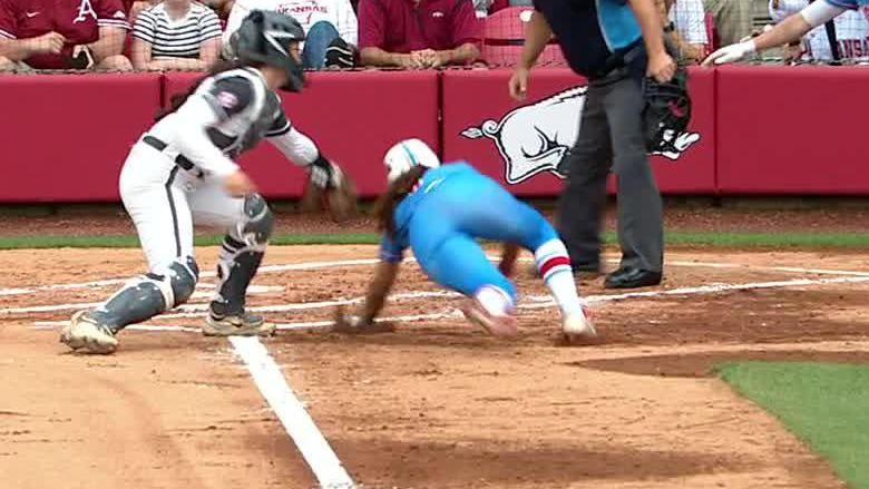 Ole Miss steals home twice in 1st inning