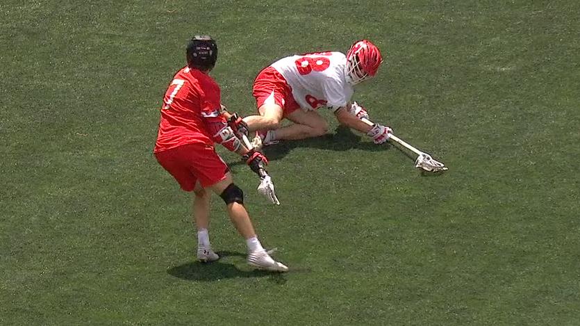 Eric Spanos shakes defender, rips game-tying goal for Maryland