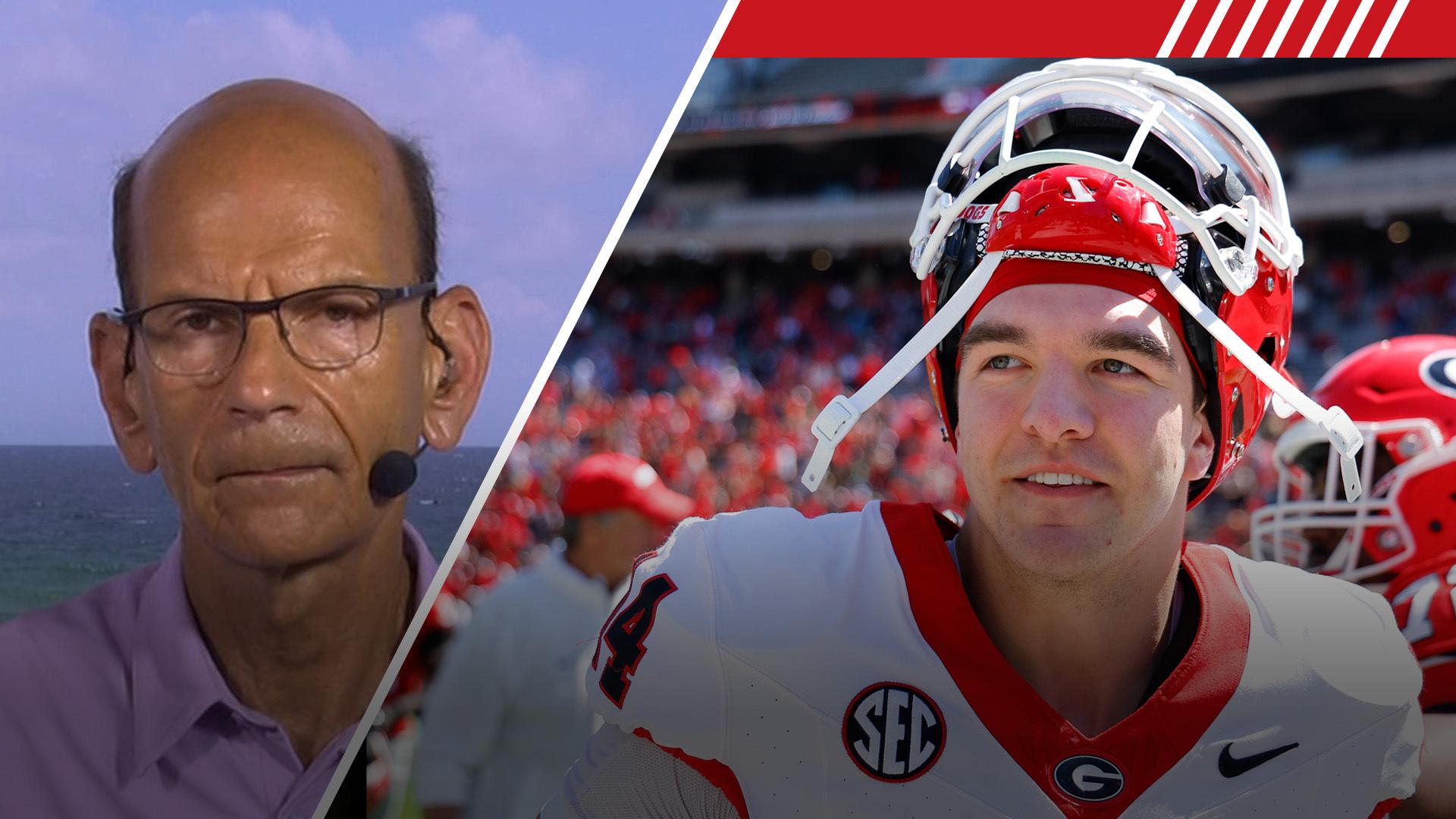 Why Finebaum says Georgia, Tennessee QB situations are not fine