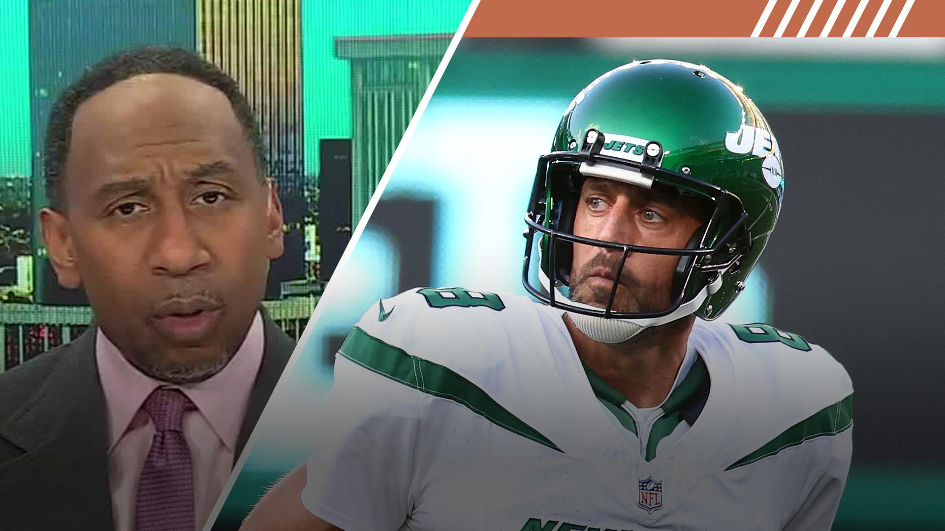 Why Stephen A. disagrees with Bradshaw's take on Steelers' Rodgers interest