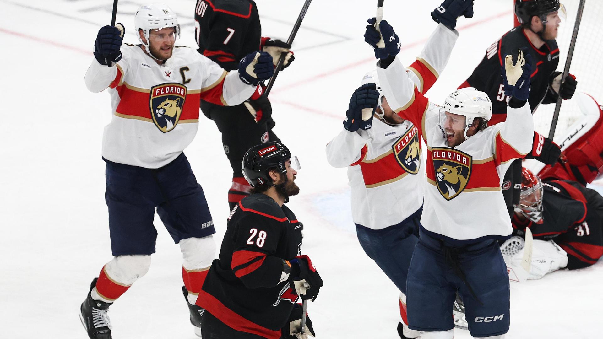 Verhaeghe puts Panthers back in front