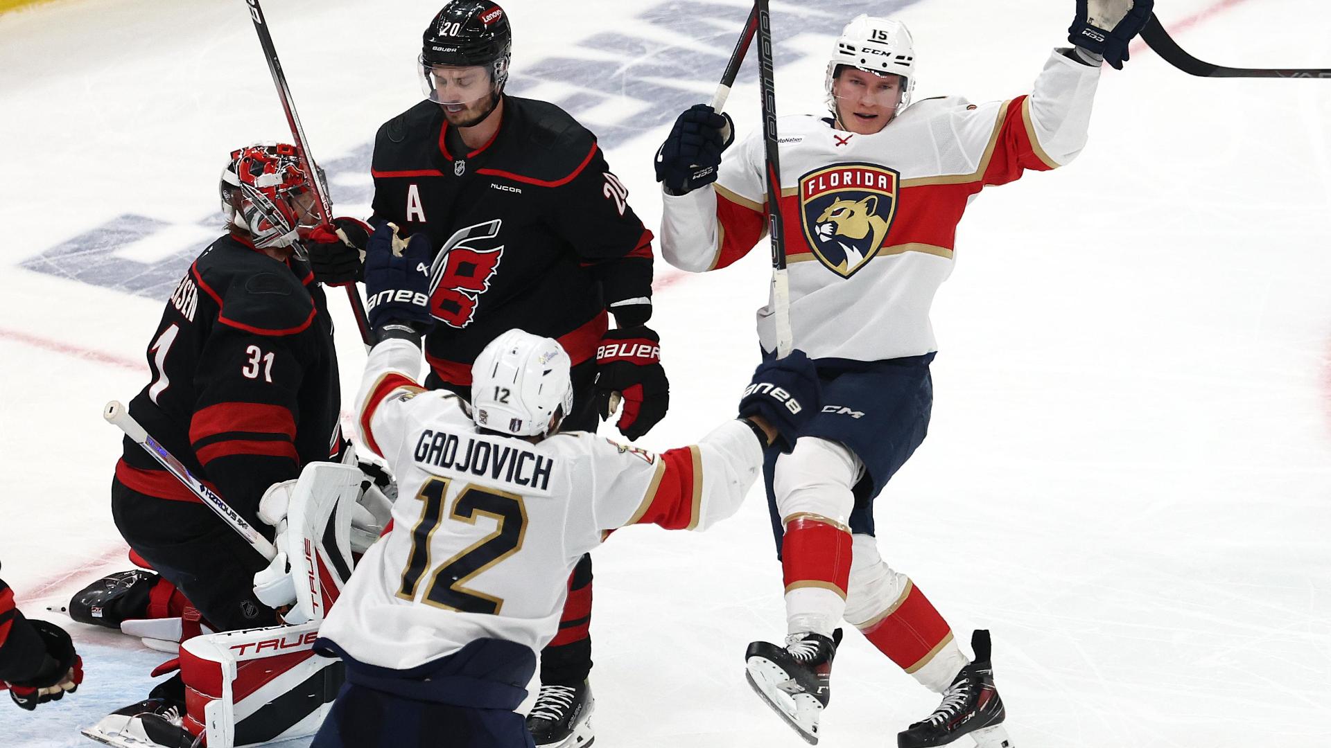 Panthers take lead after 3rd straight goal in 2nd period