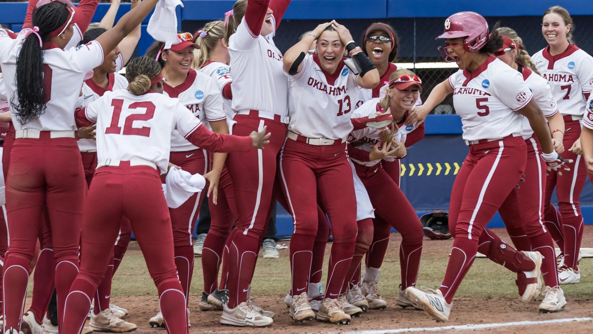 Oklahoma steals Game 1 on Ella Parker's walk-off HR