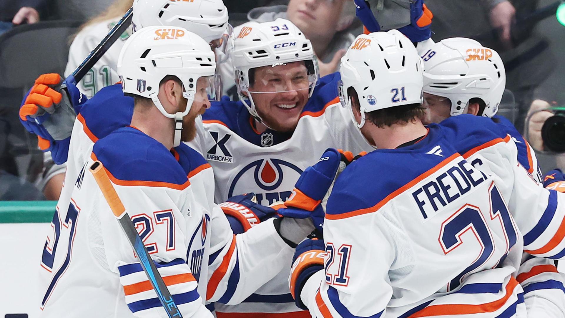 Oilers silence Stars with 3 goals in 1st period