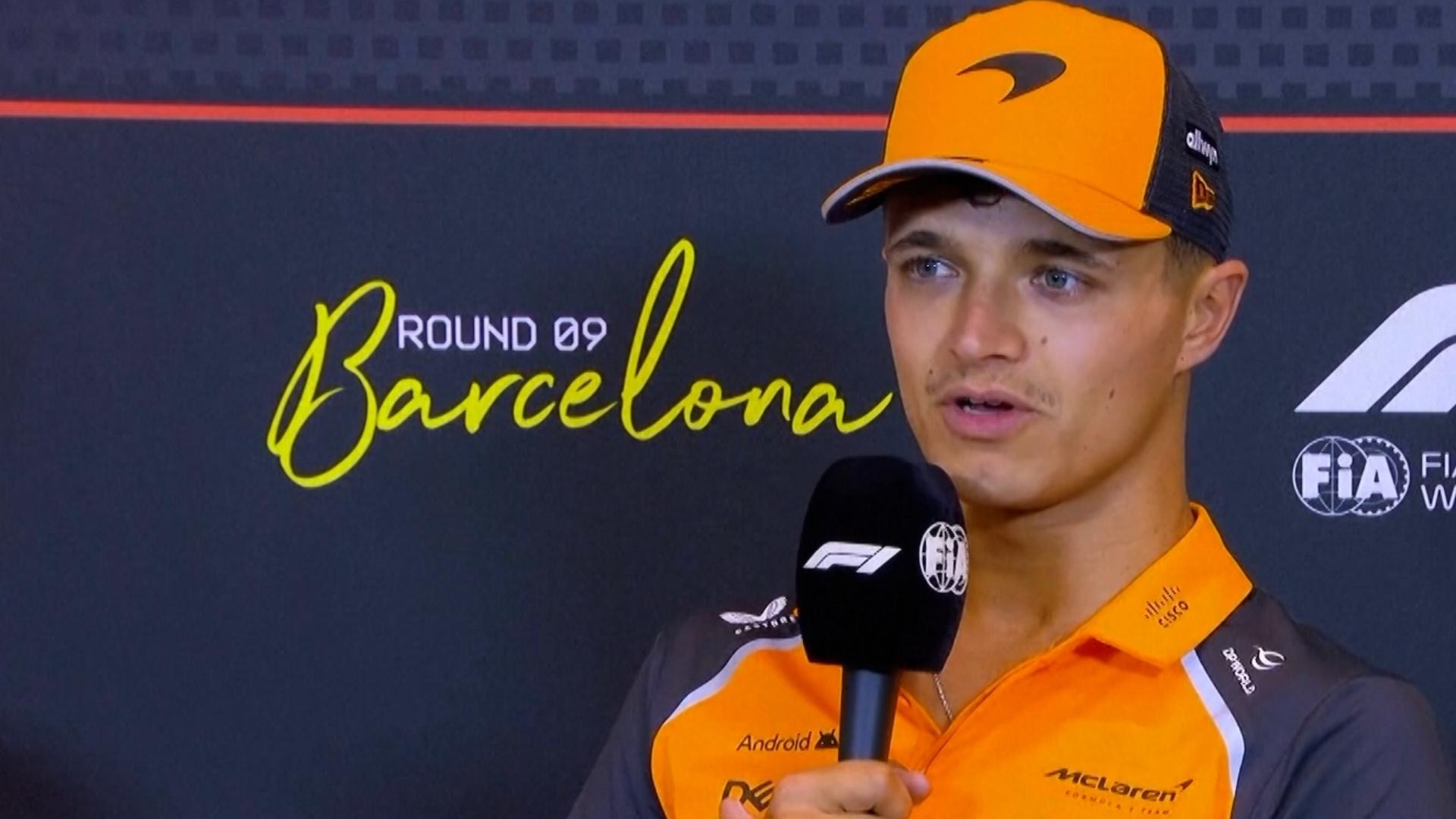 Norris 'very confident' ahead of Barcelona Grand Prix