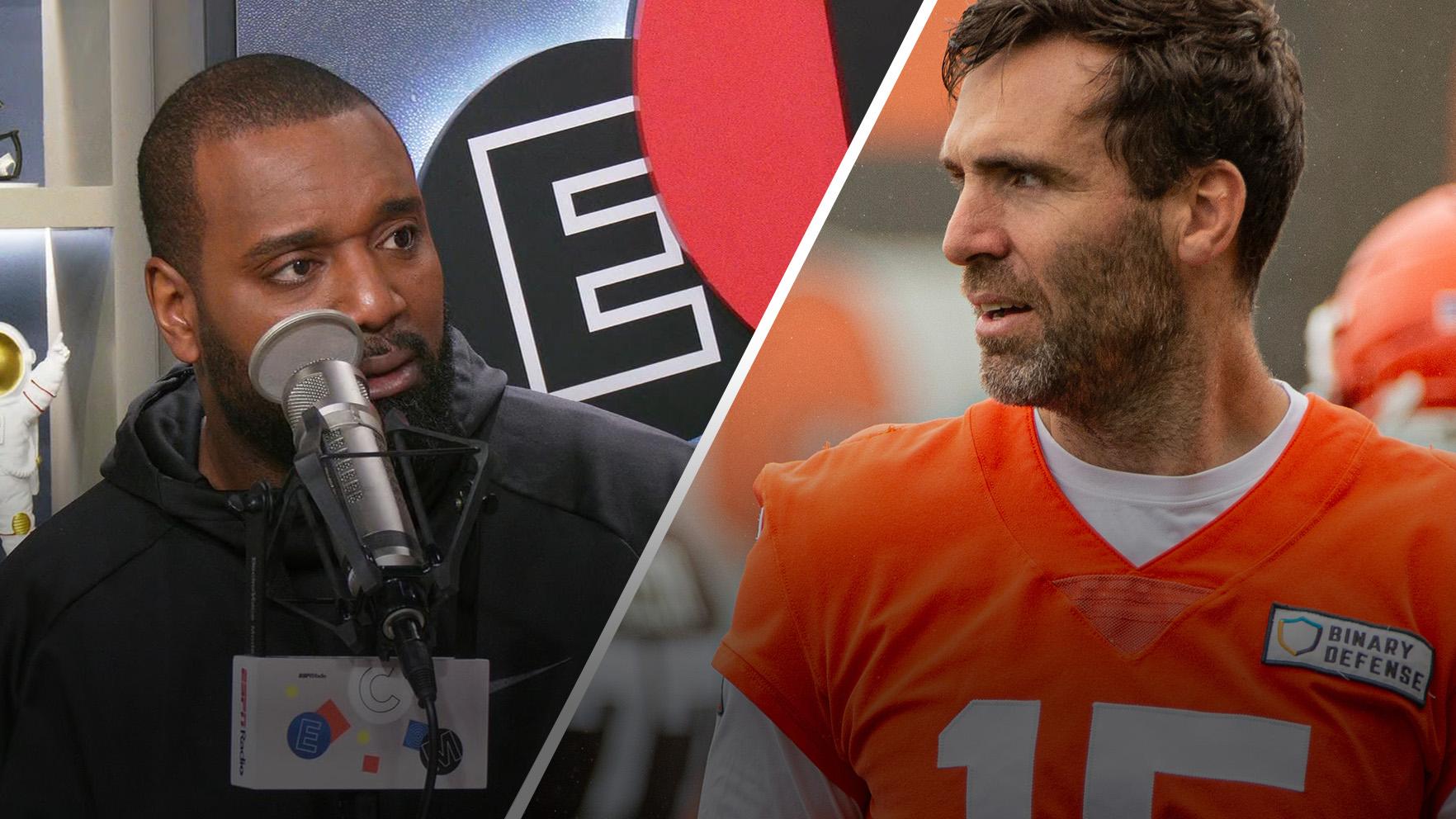 Chris Canty goes off on Joe Flacco's mentoring comments