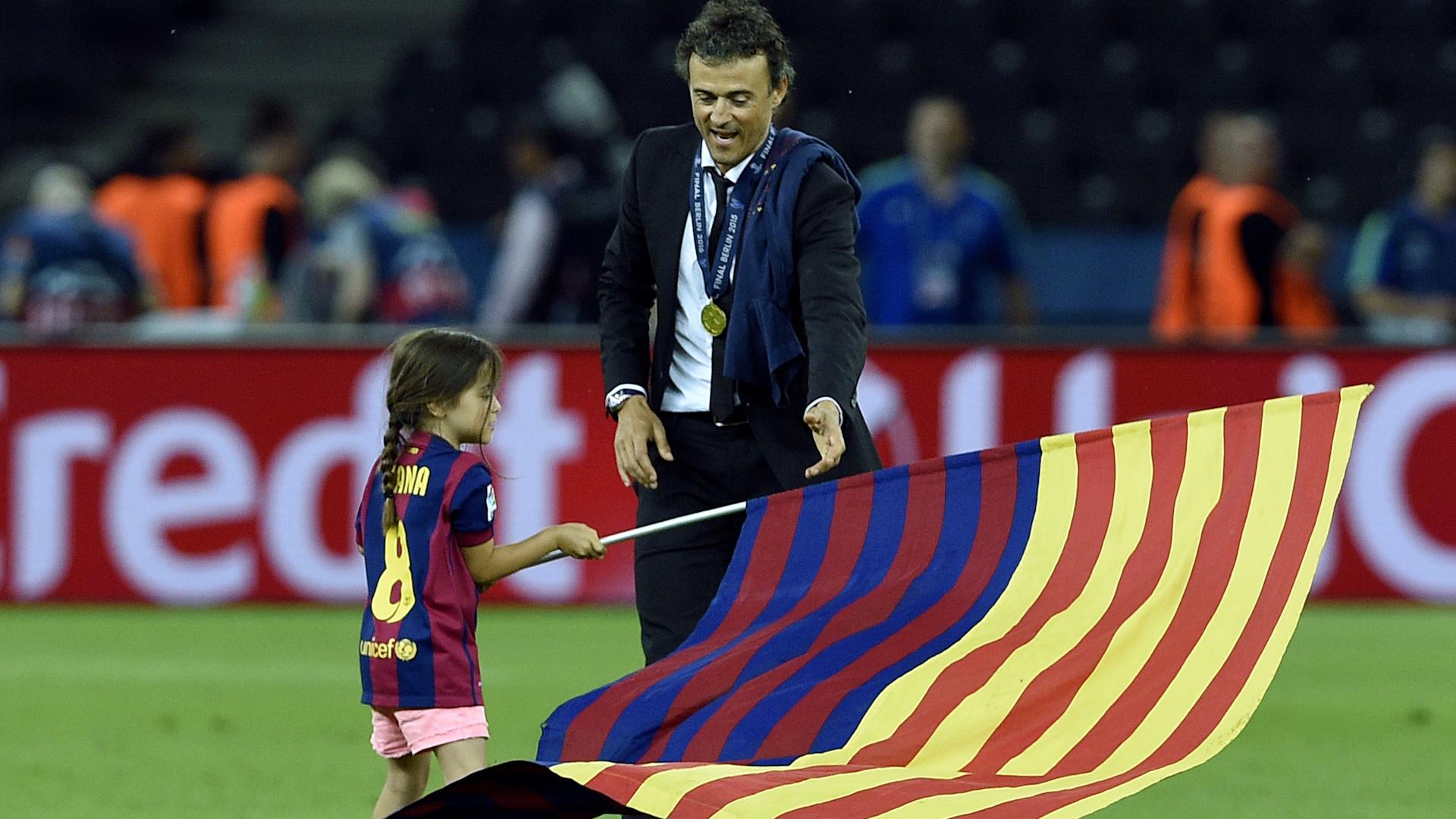 Luis Enrique pays tribute to daughter following UCL win