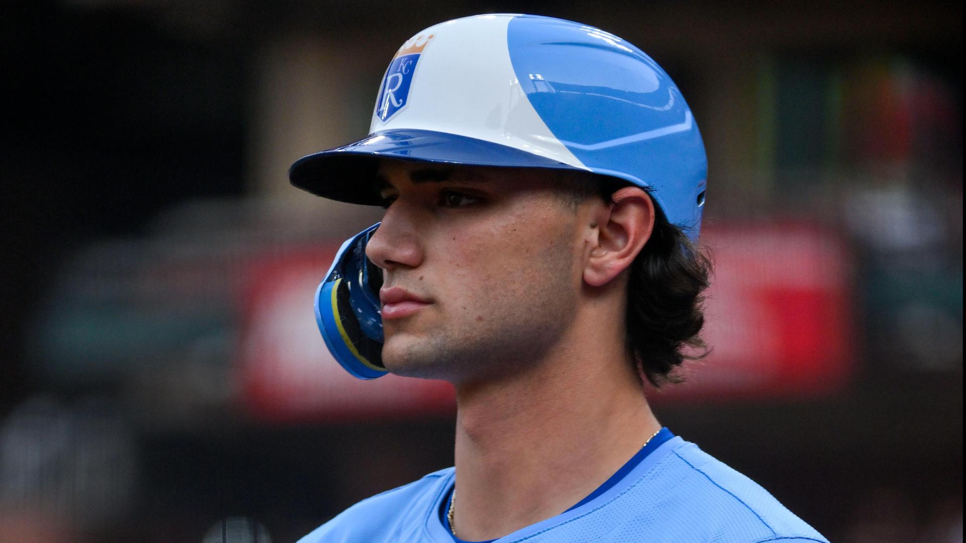 Jac Caglianone makes his MLB debut for Royals