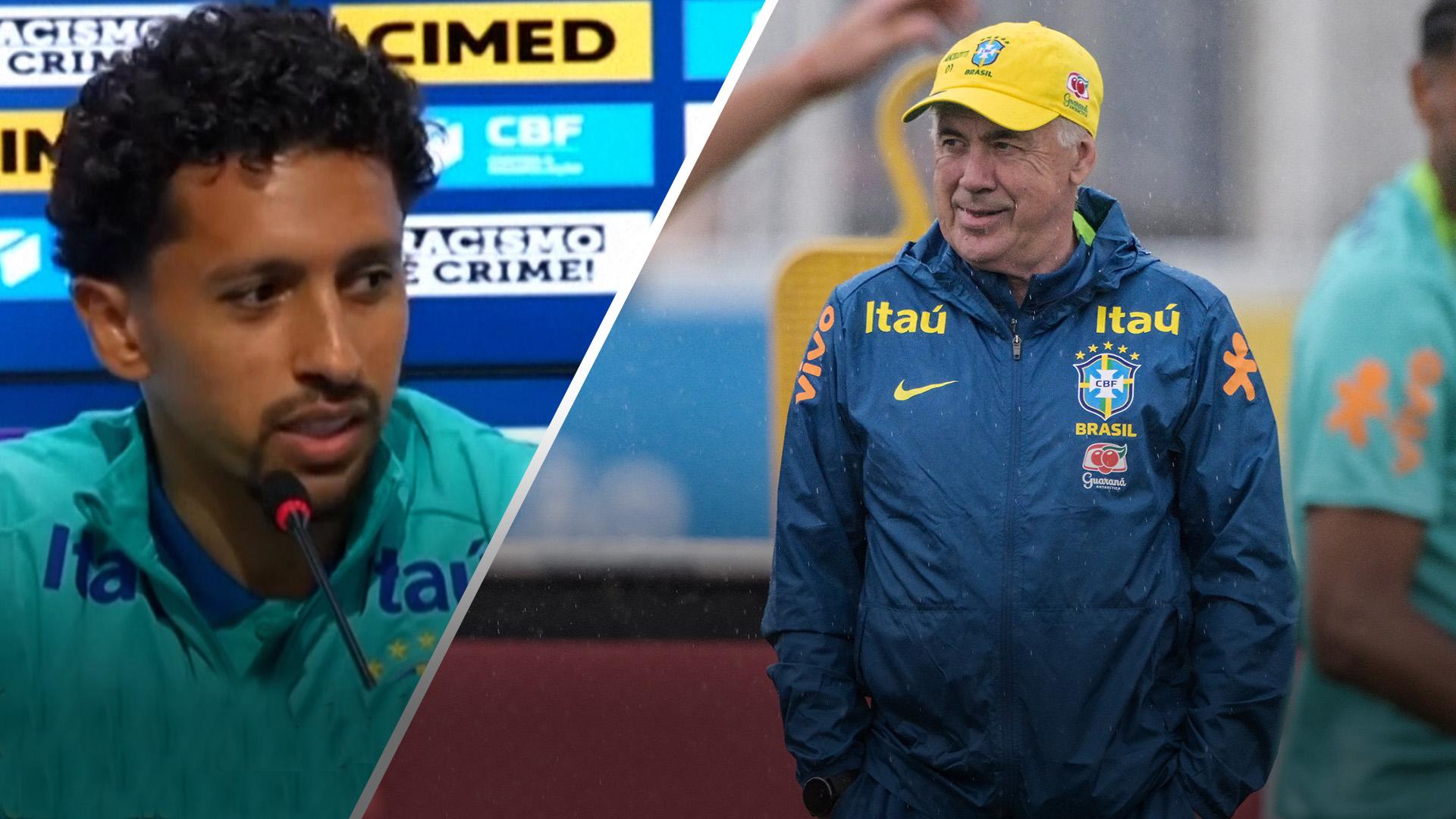 Marquinhos hopes Ancelotti brings 'PSG-type energy' to Brazil