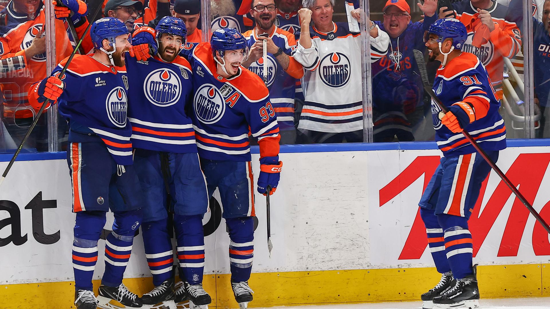 Oilers take Game 1 in OT thriller