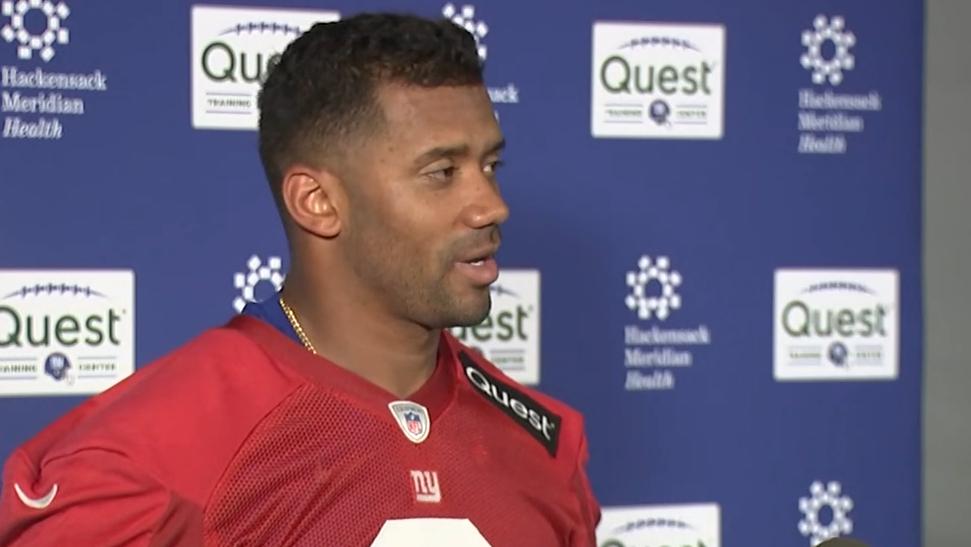 Russell Wilson talks leadership in new QB room